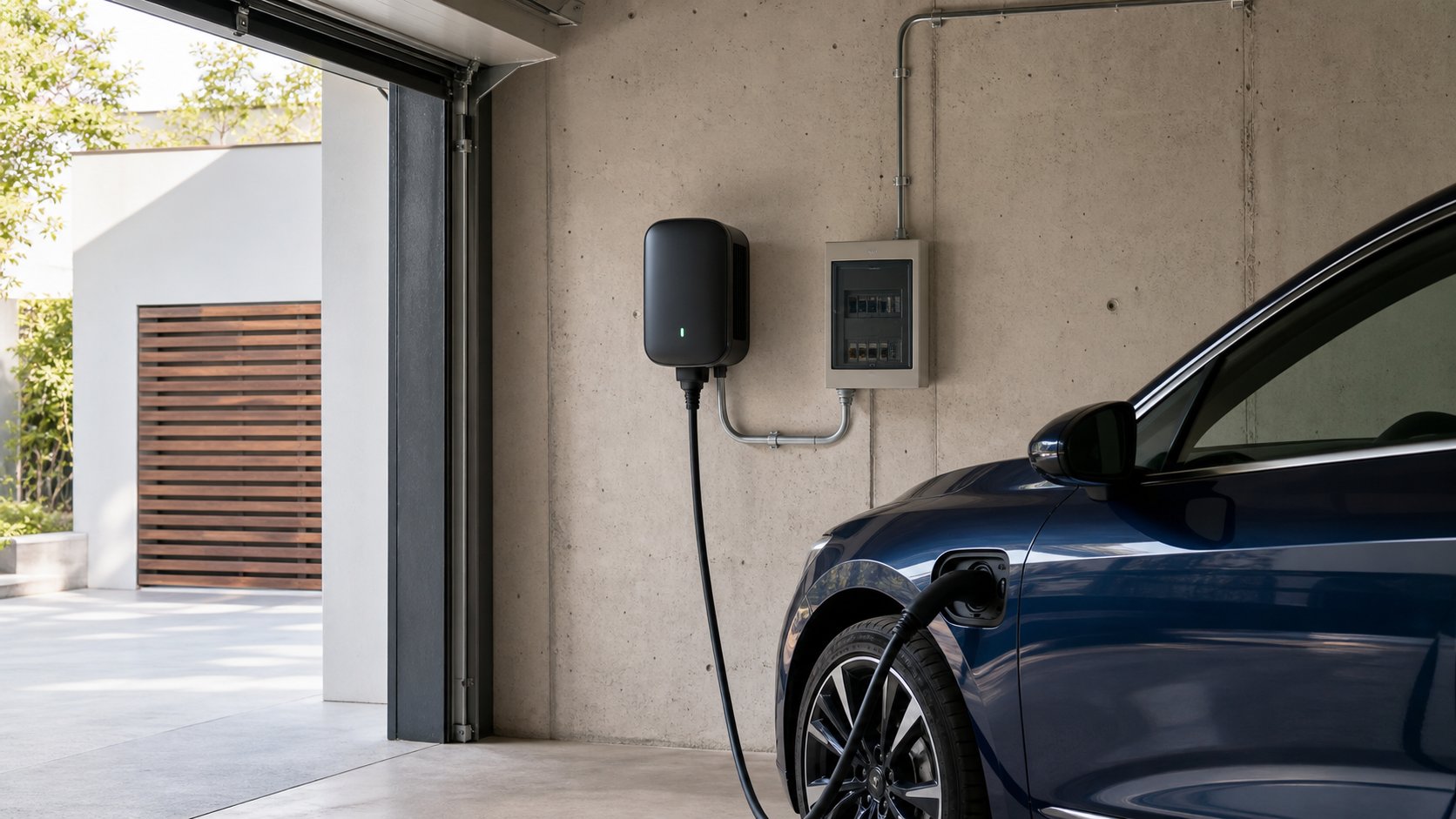 Instalación de cargador de vehículo eléctrico con certificación TE6 DR HOGAR